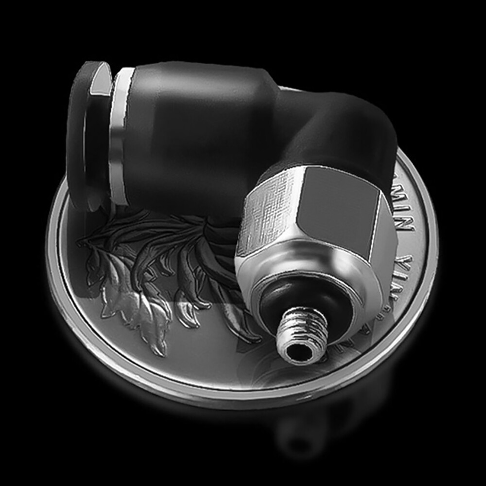 3mm 5mm 6mm 9.7mm Pneumatic Tube 90° Elbow Male Swivel Push To Connect Fitting