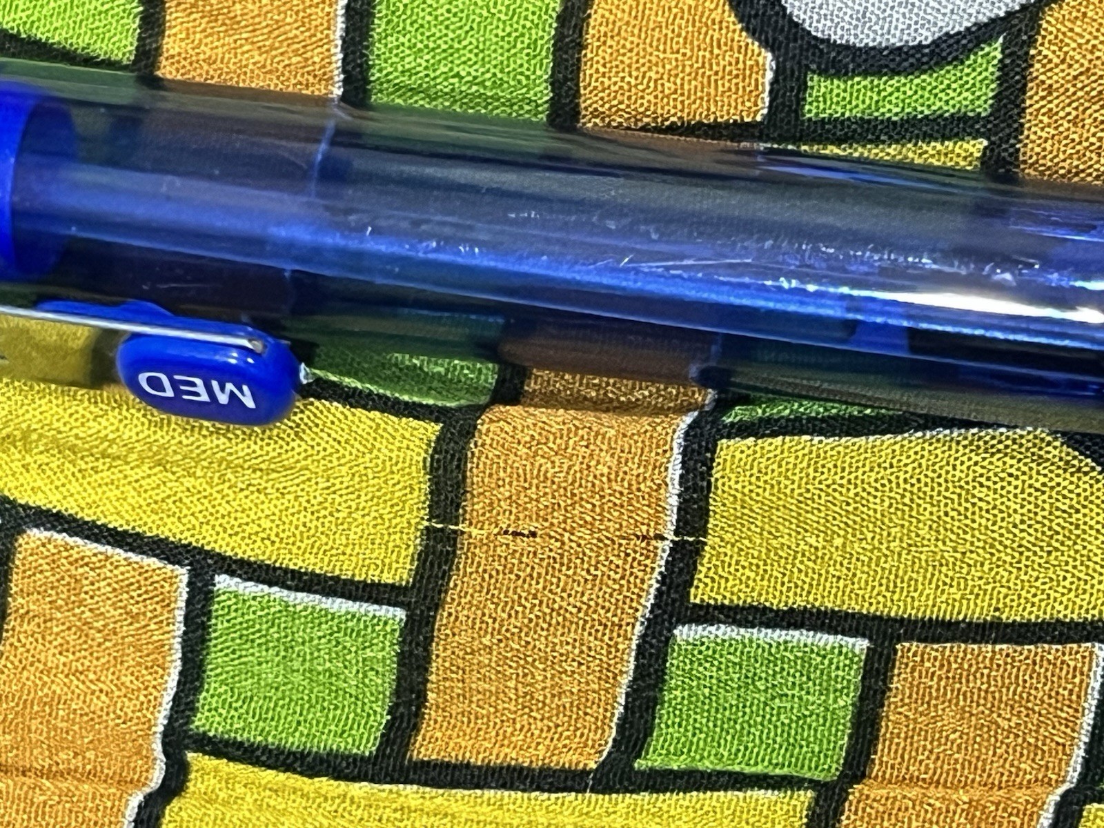 Vintage Unbranded Rectangle Woven Basket Pattern Bows Green Yellow Orange Scarf