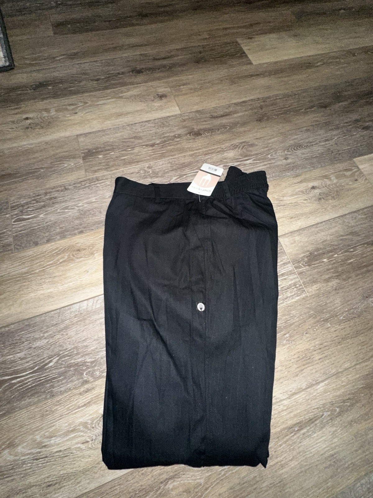 Chef Works Black Pants XL NWT