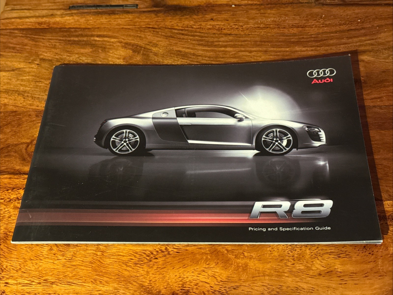 Audi R8 4.2 quattro Pricing and Specification Guide 2007 UK Market brochure