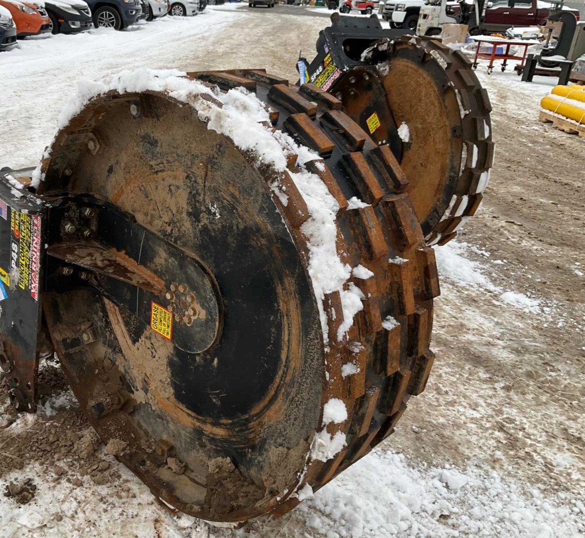 Trench Grader SP42 Vibratory Compactor Wheel SP48 - FREE FREIGHT