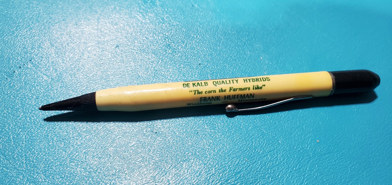 Vintage Mechanical Pencil Dekalb The Quality Hybrid Winthrop Minnesota Huffman