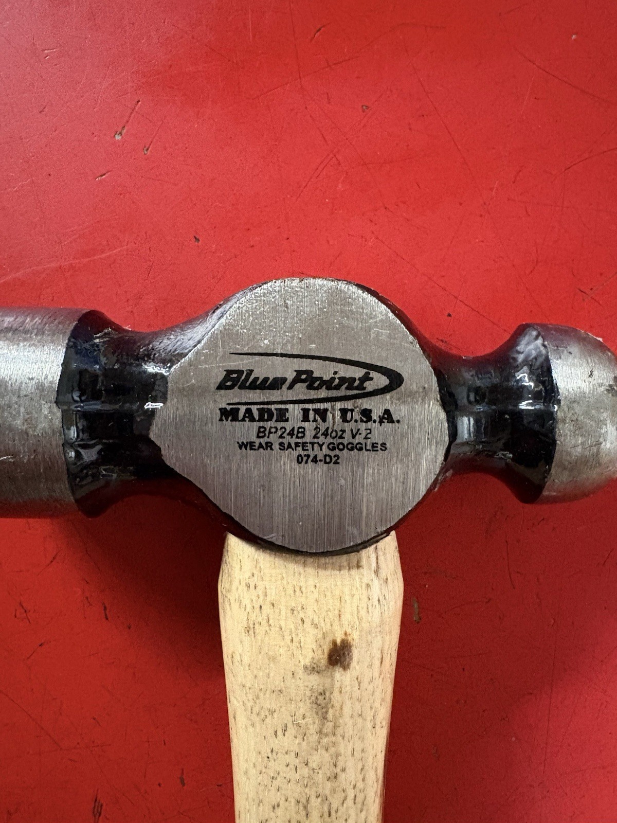 Blue Point 24 oz Ounce Ball Peen Hammer BP24B USA little use