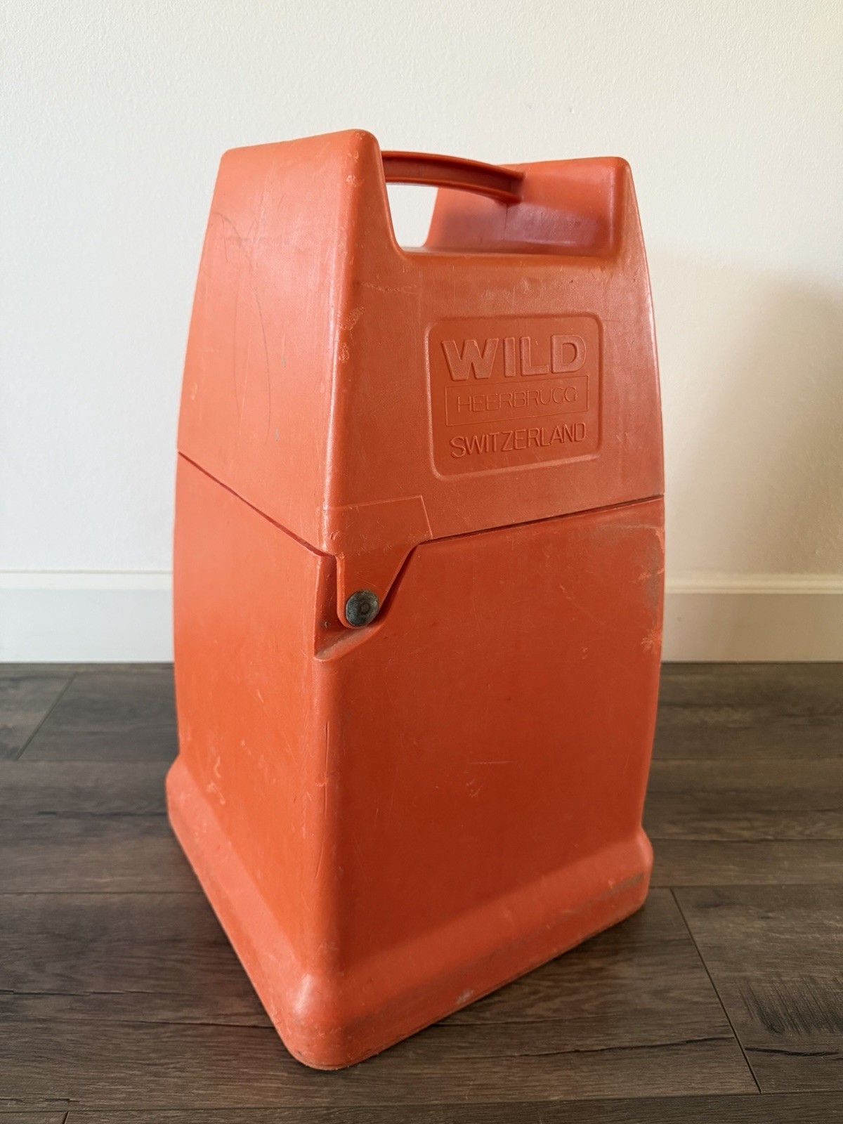 Wild Heerbrugg Precision Theodolite Bullet Shipping Case (CASE ONLY)