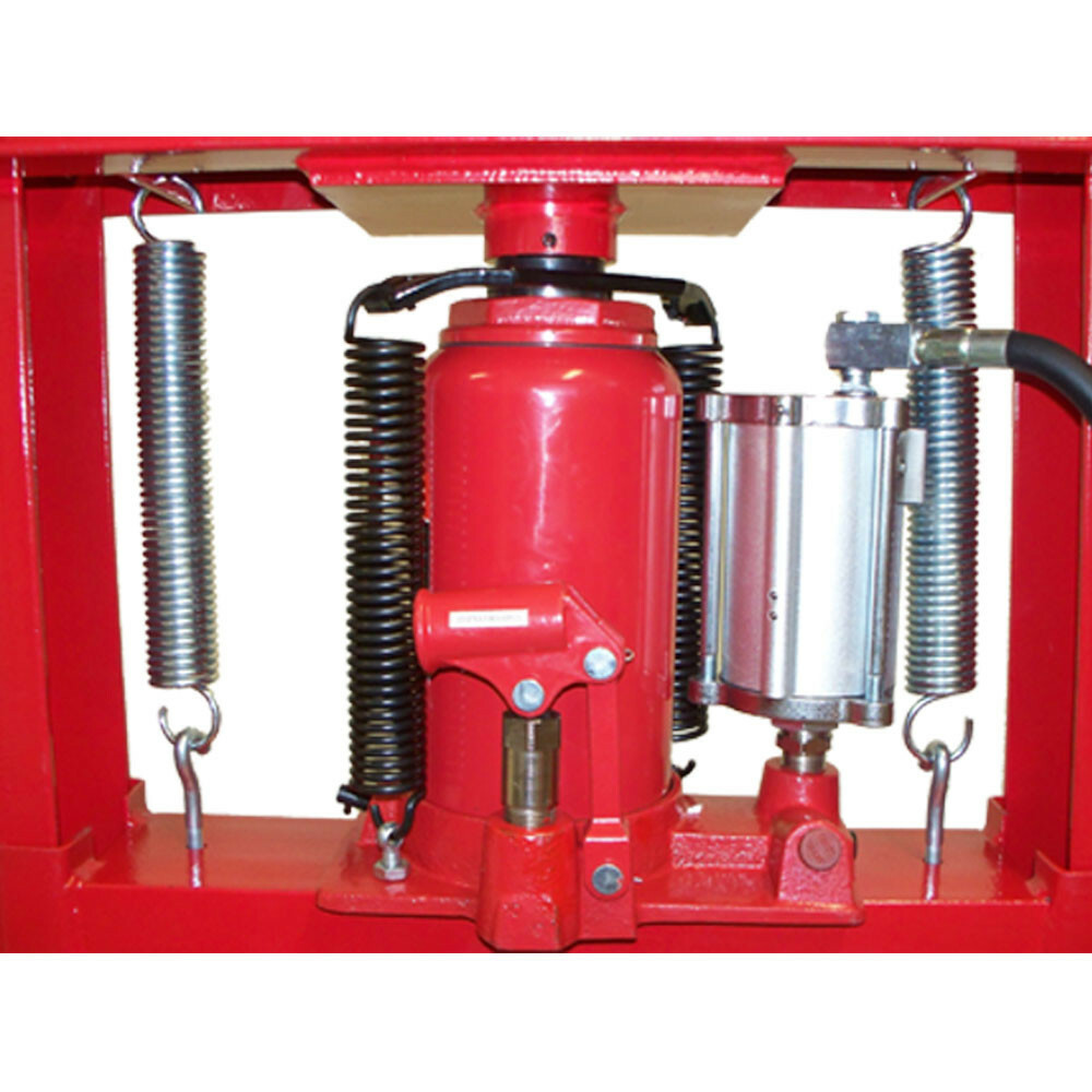 Combo 20 Ton Air Hydraulic Oil Filter CAN CRUSHER + SHOP PRESS