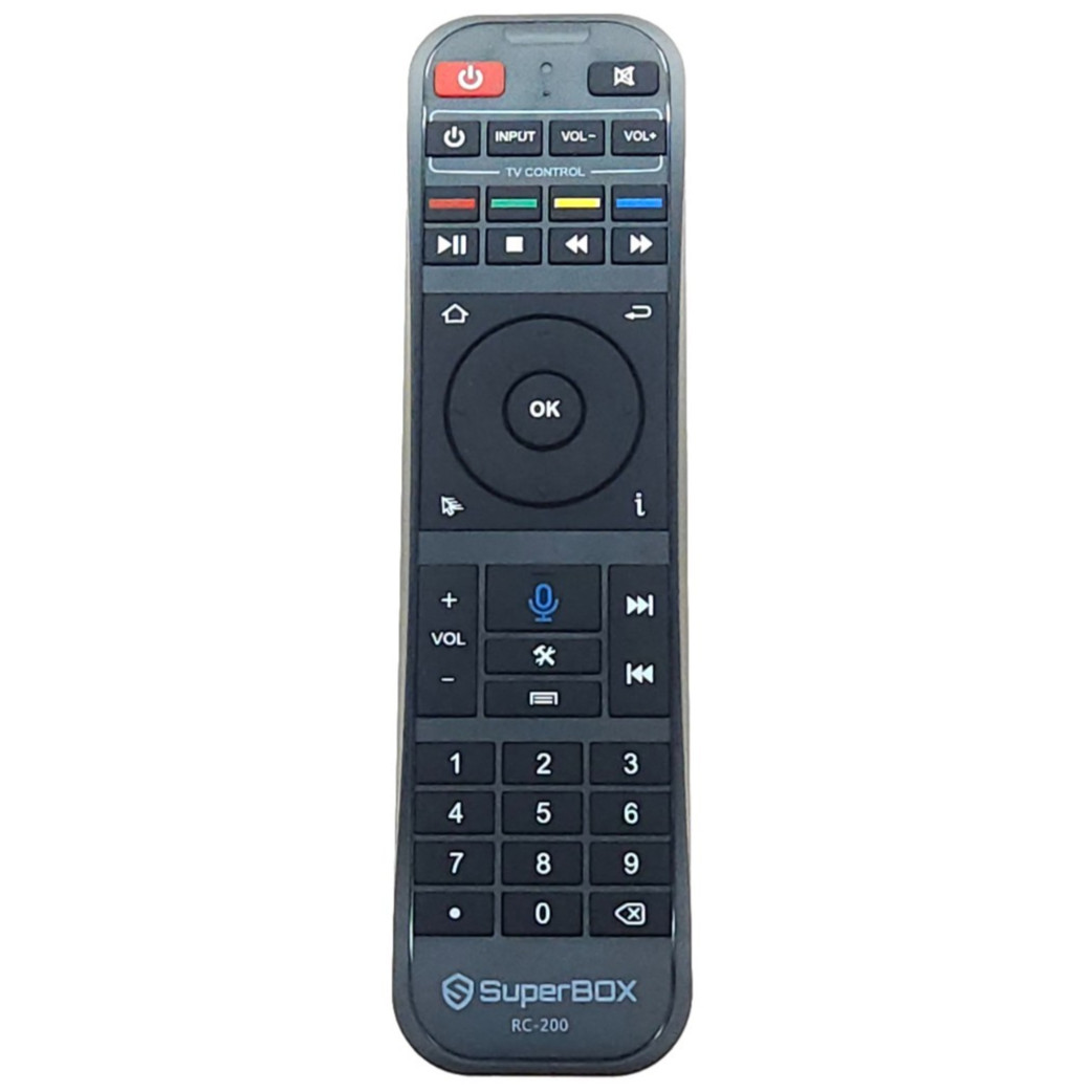 Brand New SuperBox RC 200 Remote Voice Control. Pro, Max, Ultra, Elite, Supreme