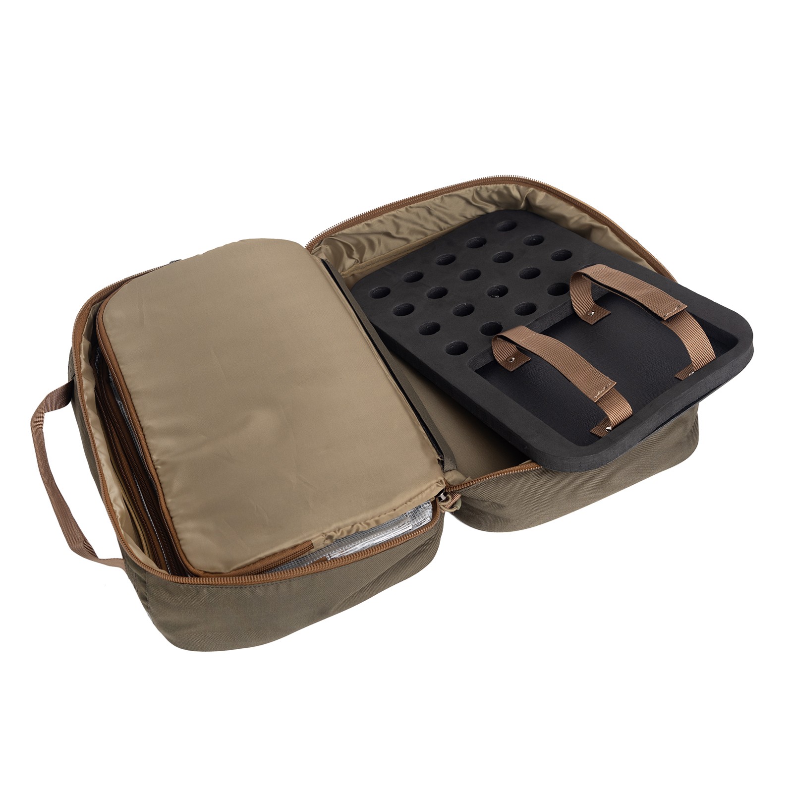 Kylebooker Tailwater Fly Tying Kit - Compact Storage & Travel Case Organizer