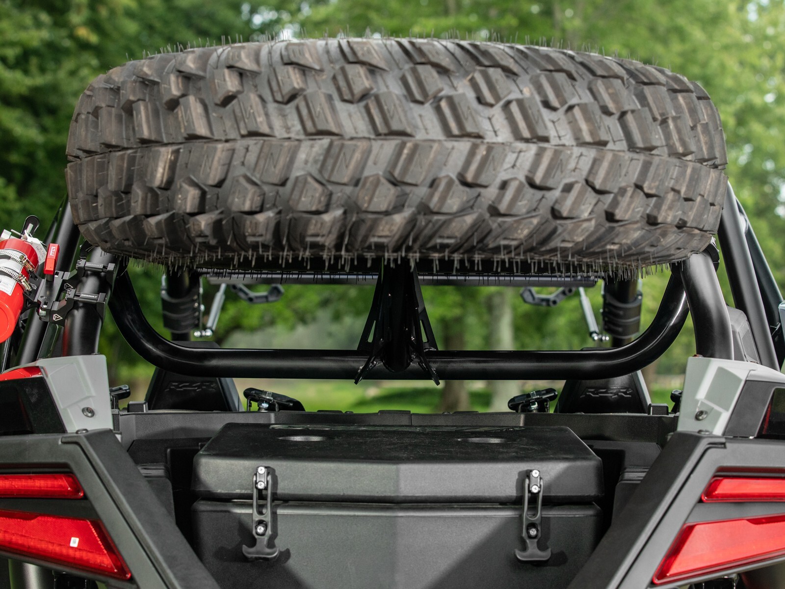 SuperATV Spare Tire Carrier for Polaris RZR Pro R (2022+)