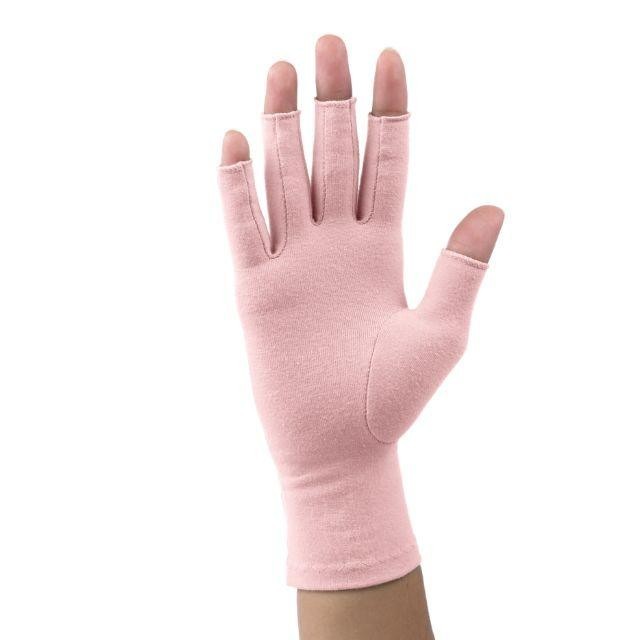 Tickled Pink Compression Gloves Relief From Arthritis: Comfy Cotton