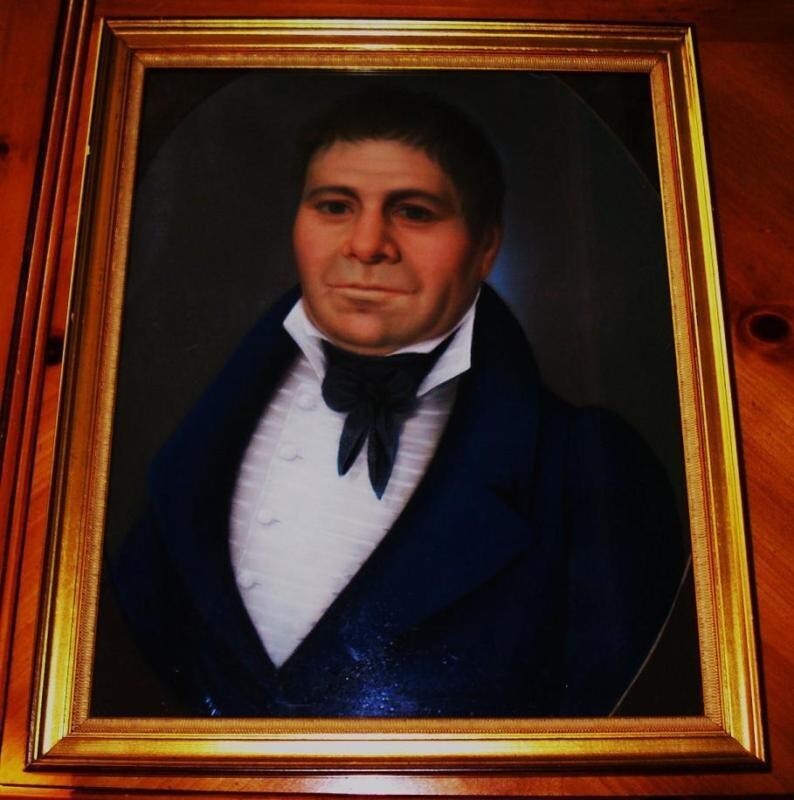 Circa 1800 Pastel Portrait with Napoleonic Period Hair Style