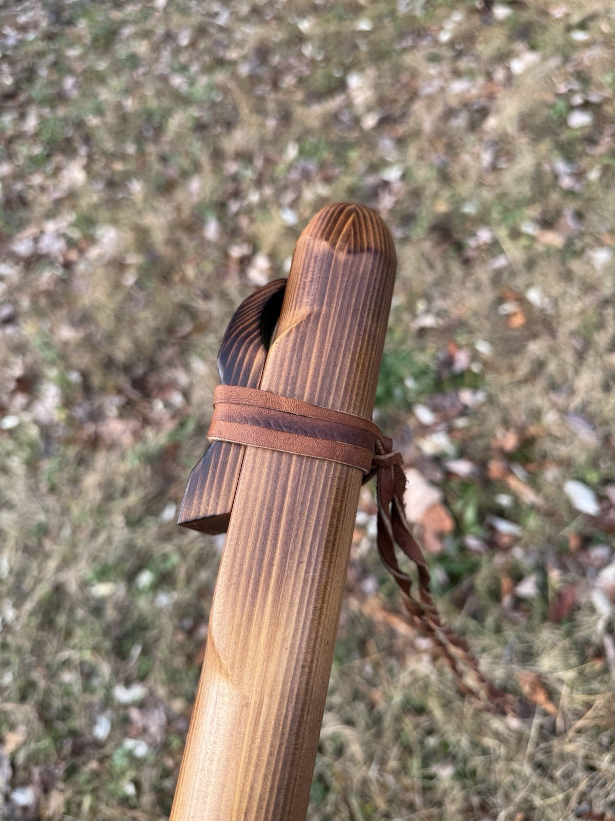 Native American Style Drone Flute | Western Cedar | Low Dm | 440 Htz.