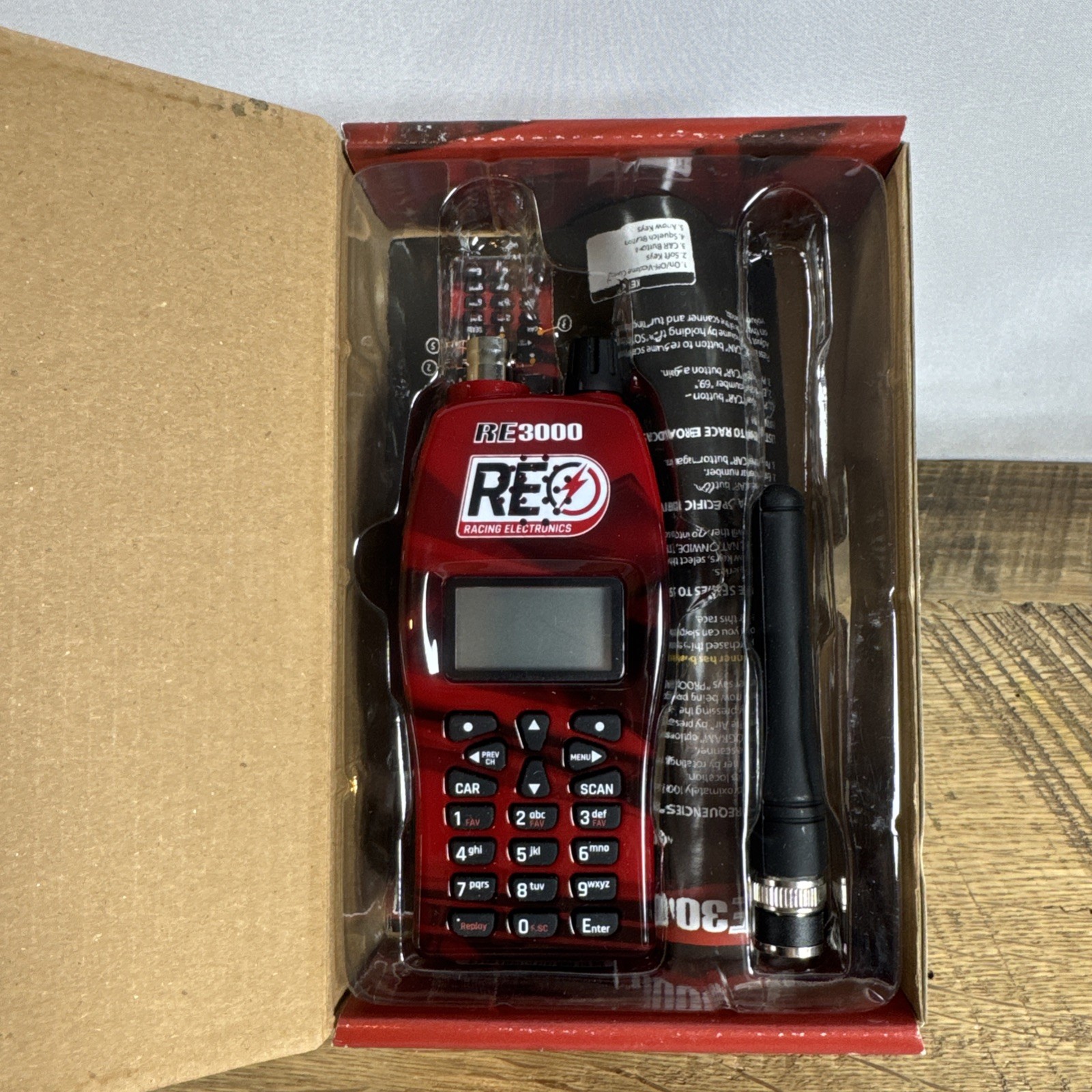 Racing Electronics RE3000 Scanner, "Over the Air" Programming