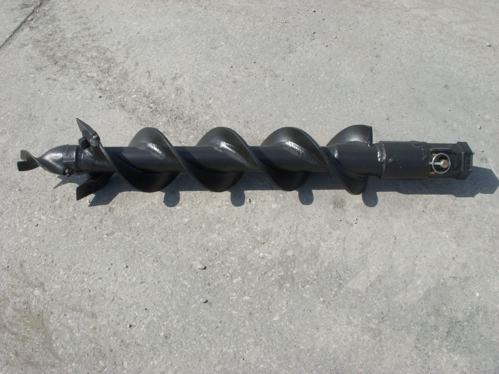 Lowe SQ-6-3 Skid Steer Auger Bit 6" Diameter, 2-9/16" Round Drive, 36" Tall