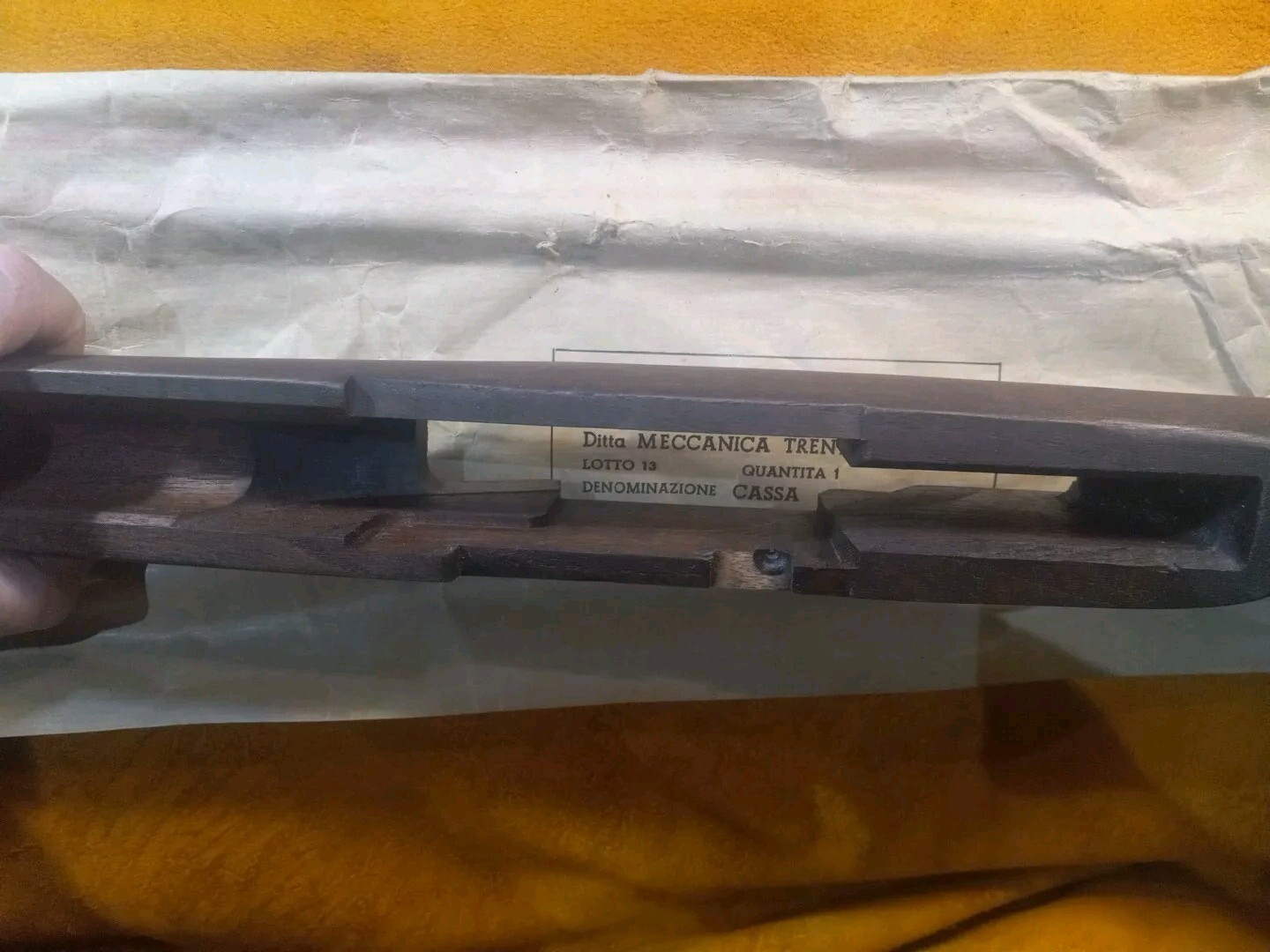 BM59 BM59E Stock Fabrica Armi Esercito Terni Meccanica Trentina M1 Garand WWII