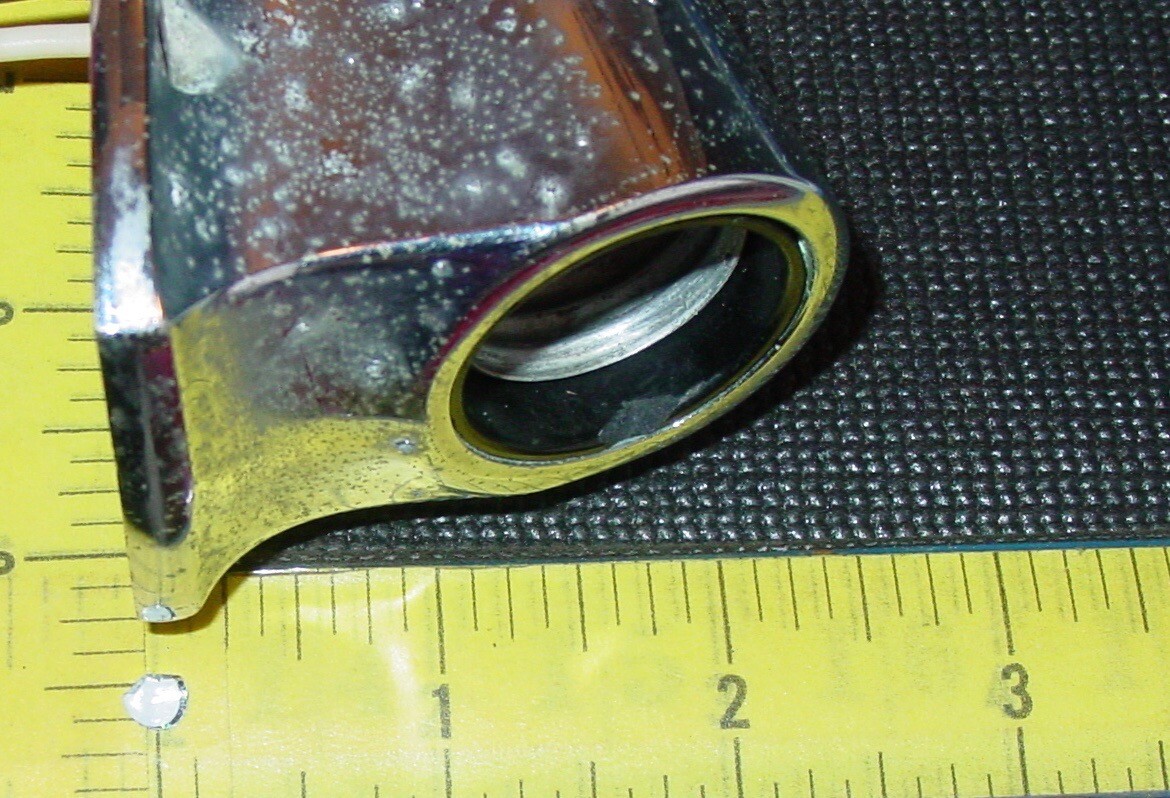 2 Vintage Perko Yacht Bulkhead Galley Art Deco Light Fixture Camper Boat Cabin