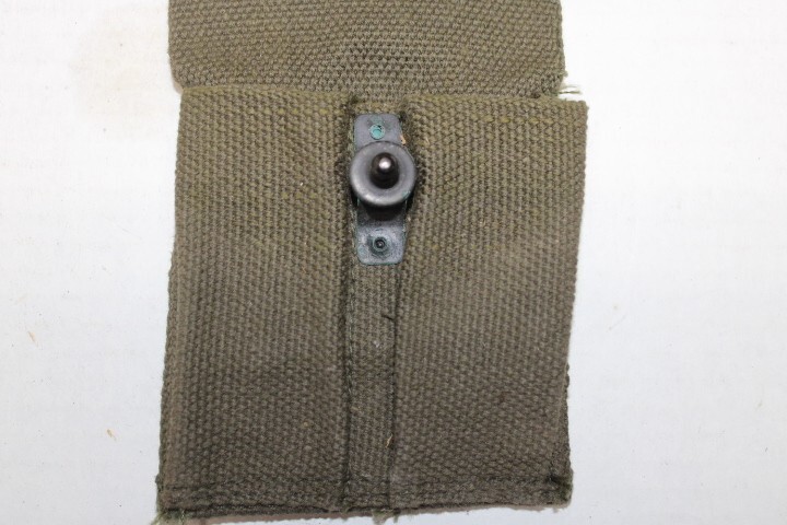 US Military Issue Vietnam Era 1911 Canvas Magazine Pouch NOS