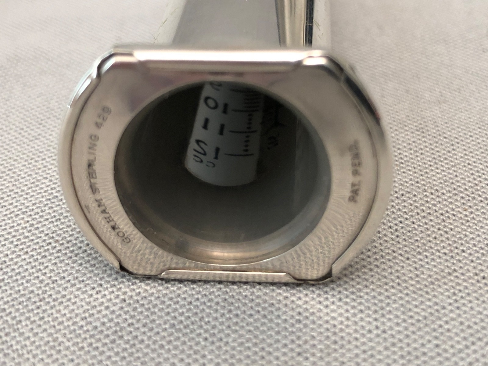 VINTAGE 1960'S GORHAM STERLING SILVER MARTINI SPIKE VERMOUTH DISPENSER