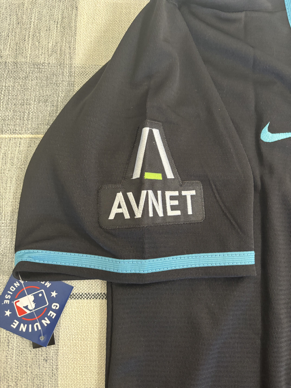 New Ketel Marte Black Diamondbacks Custom Jersey! Ships Fast!