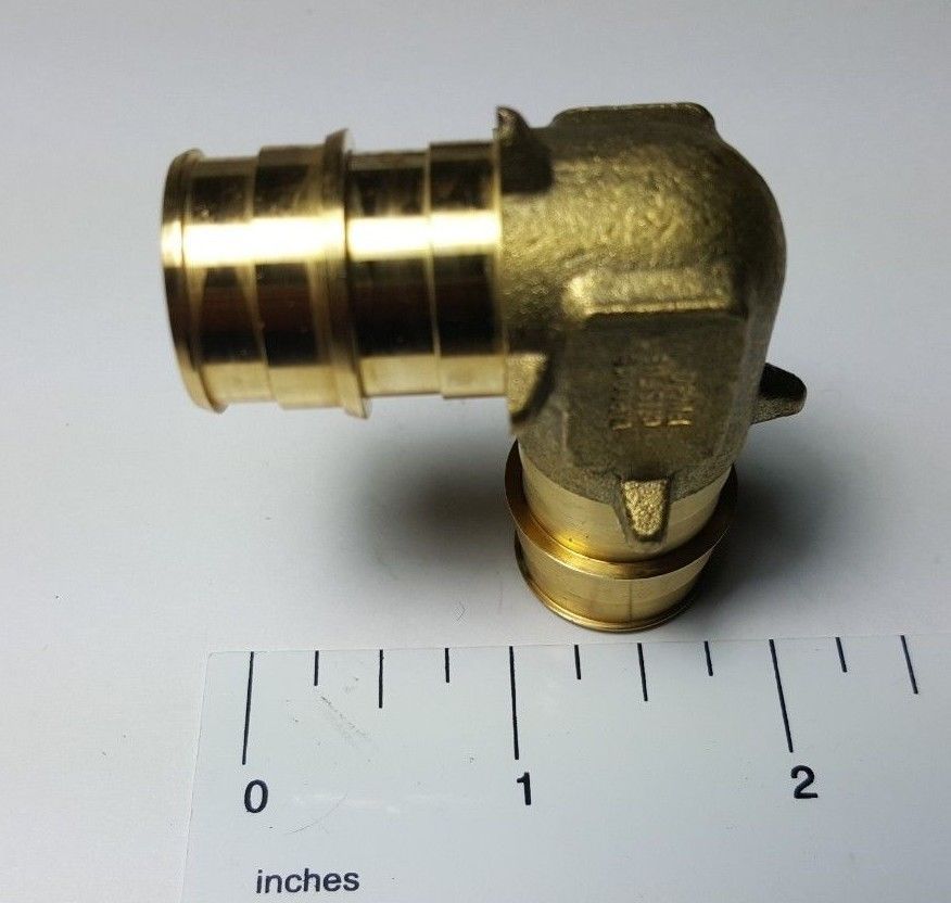 25 Pcs XFITTING 3/4" Pex A Elbow, 3/4 Expansion Elbow, Lead Free Brass 29-2-2=25