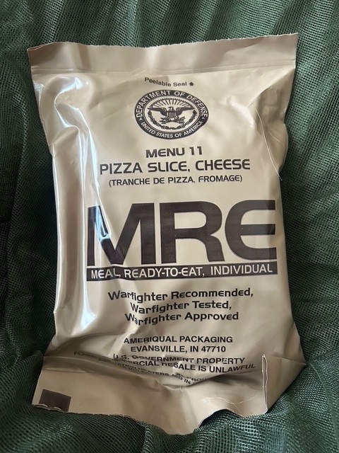 Official Ameriqual Military MRE Individual Single Meal You Pick Exp. 2027.
