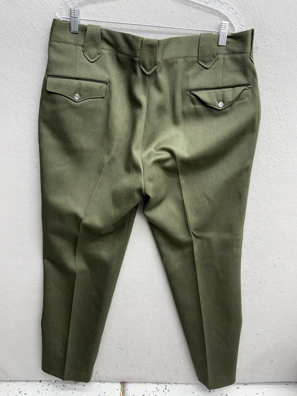 Vintage 60s Gross Pants Mens 36x30 Pearl Snap Western Trousers Rockabilly Denver