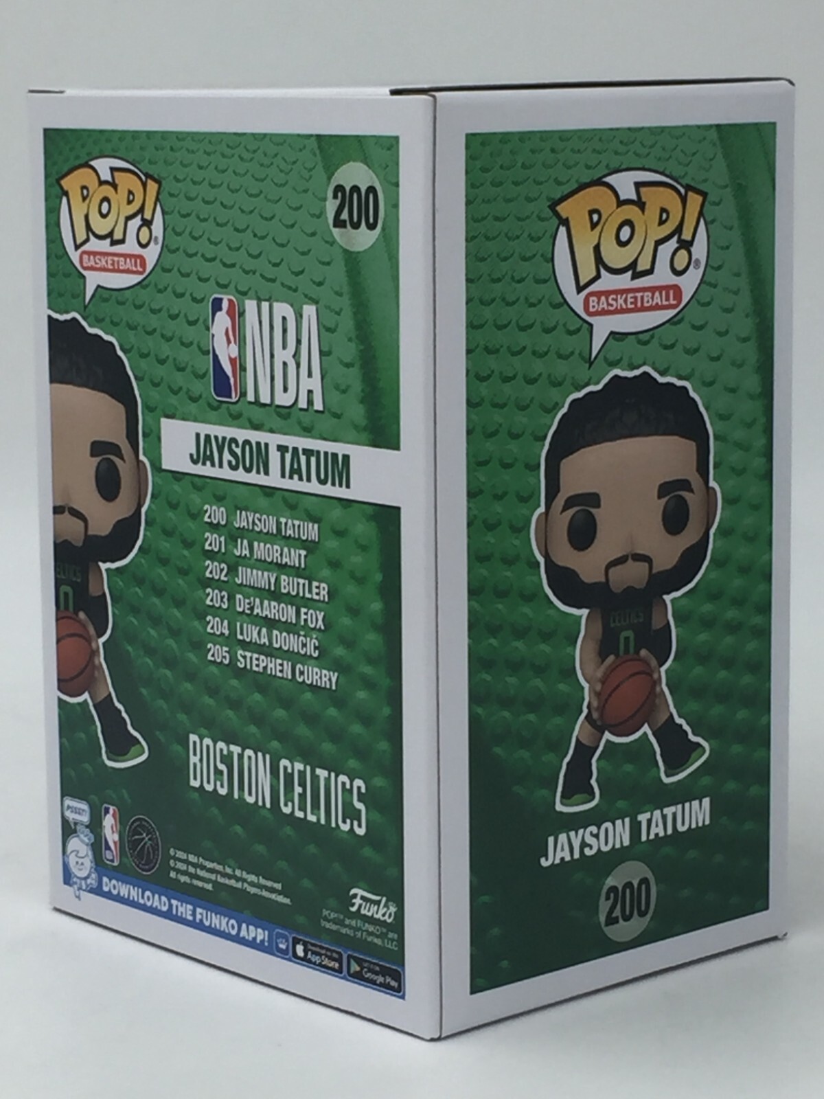Funko Pop! Basketball Boston Celtics Jayson Tatum #200 W/ Protector