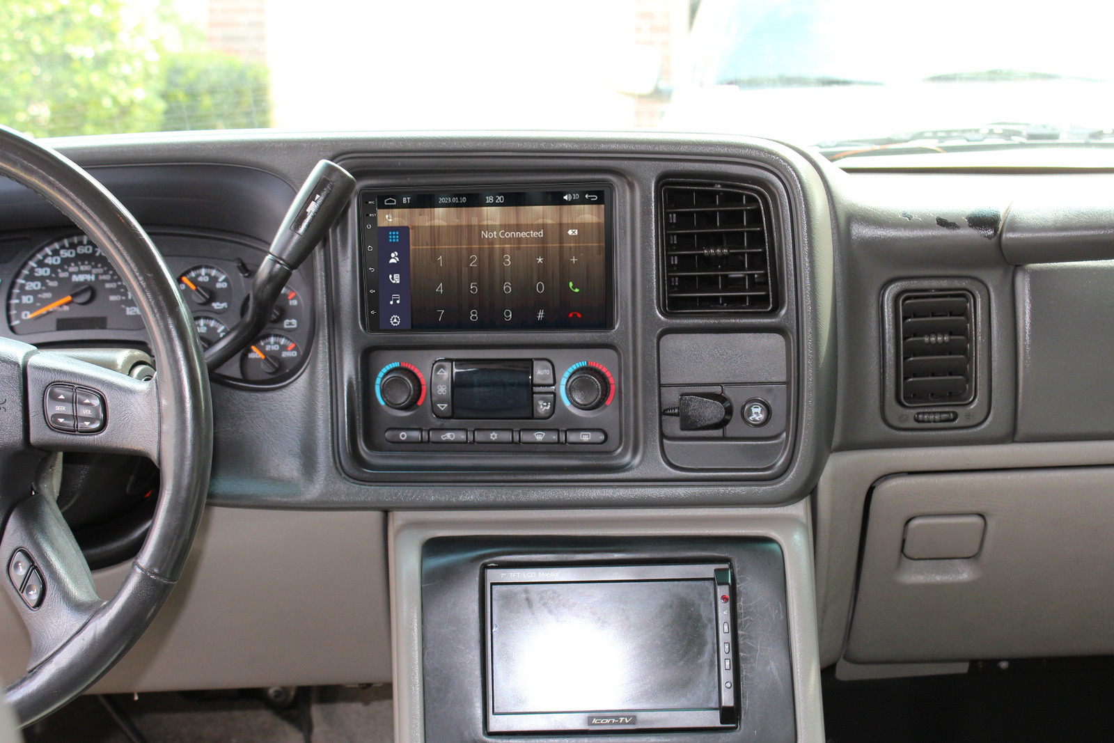 For 2003 2004 2005 2006 Chevy Tahoe Apple Carplay Android 15 Car Stereo Radio