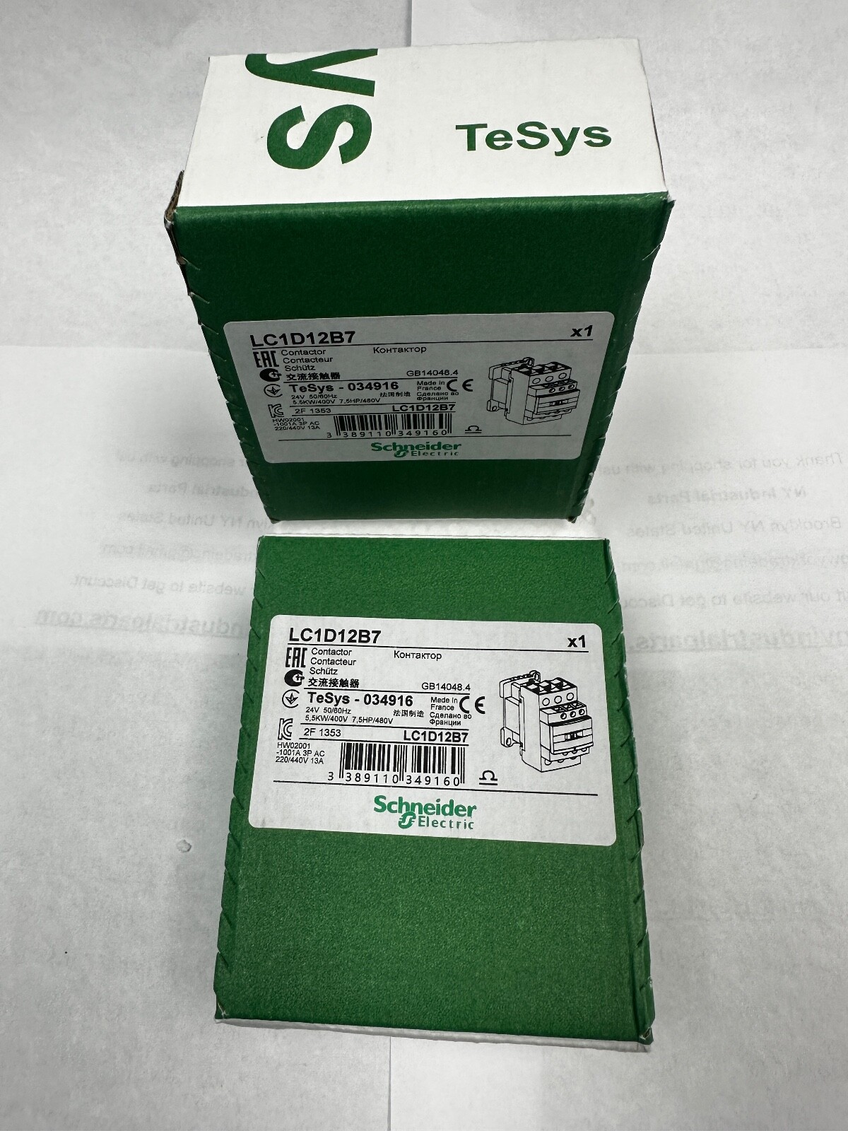 ORIGINAL SCHNEIDER ELECTRIC LC1D12B7 BRAND NEW SAME DAY SHIPPING FROM USA