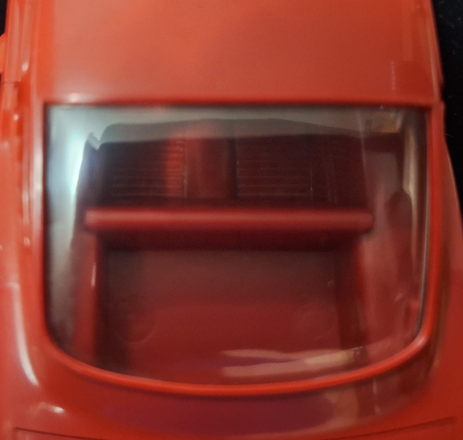 Vintage 1965 AMT Red FORD MUSTANG FASTBACK Dealer Promotional Plastic Model Car