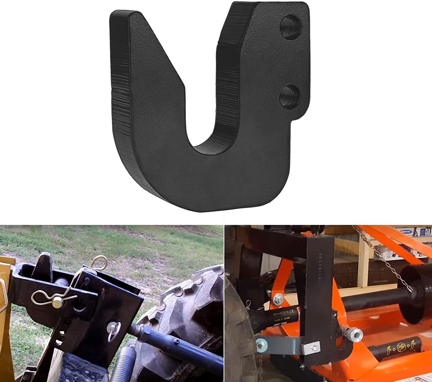 Adjustable Top Hook for Harbor Freight Quick Hitch Cat 1 Tractor 3 Point Hitch