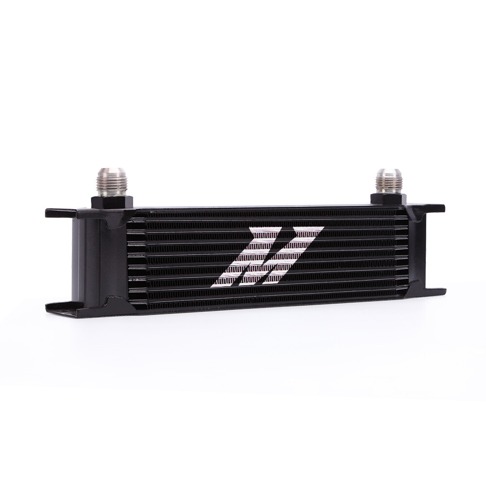 Mishimoto Universal 10 Row Oil Cooler, Black