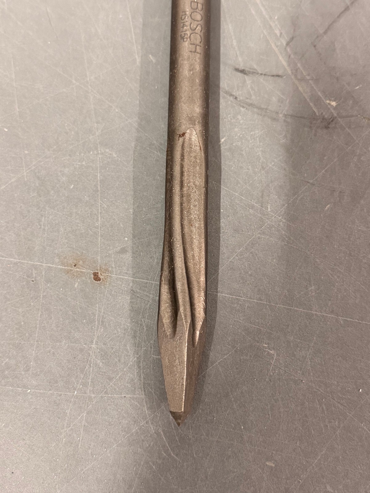 QTY 3 Bosch SDS Plus 10" Bulldog Anti-Jamming Twist Concrete Chisels HS1415P