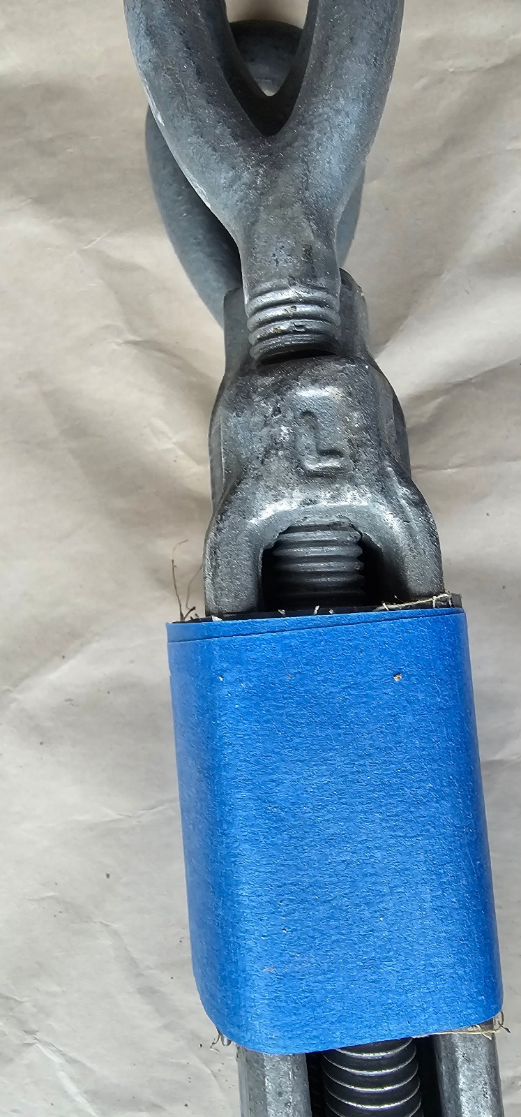 Eye & Jaw 1/2" 12" Galvanized steel Turnbuckle Stamped KOREA