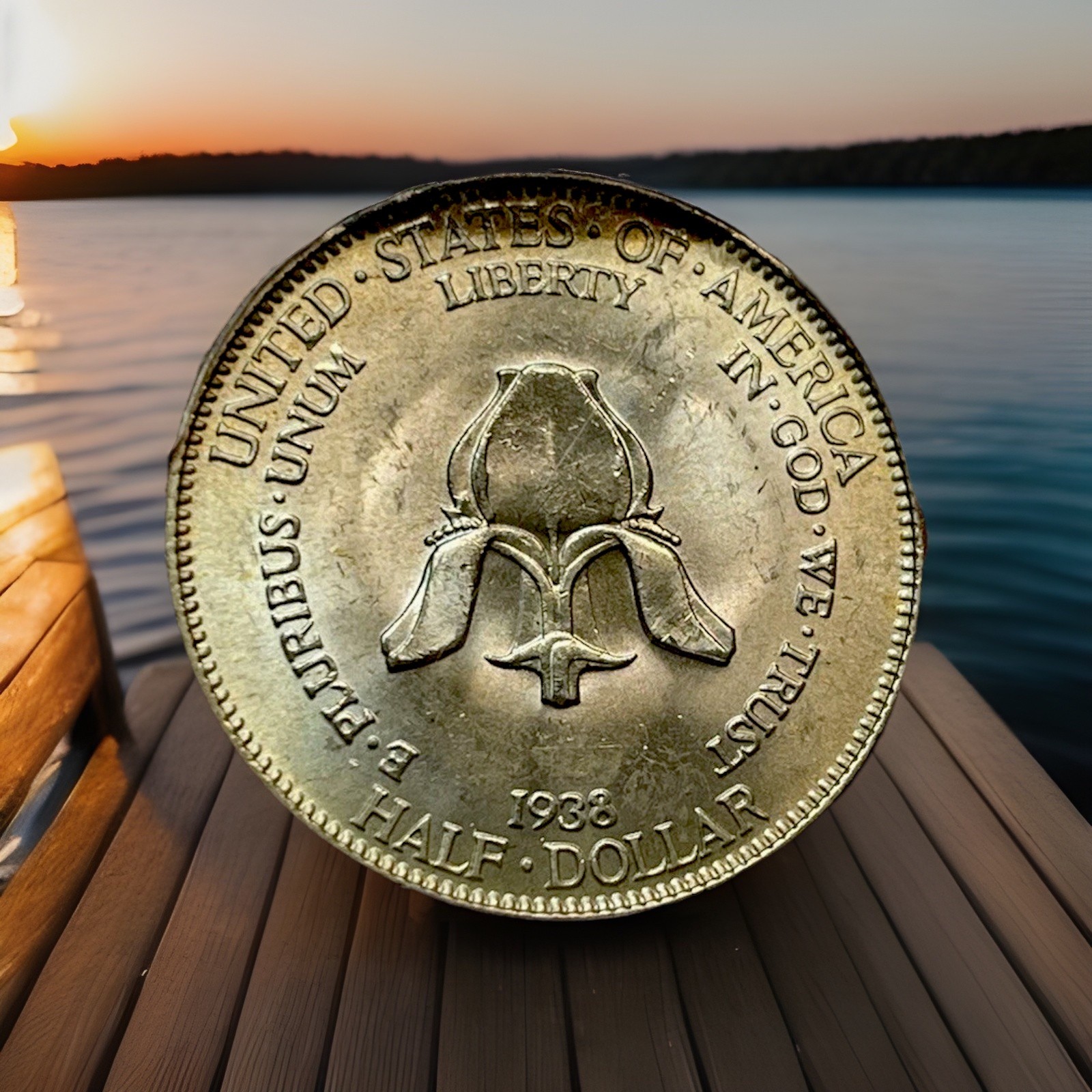 1938 PCGS MS65 New Rochelle Commemorative Half Dollar