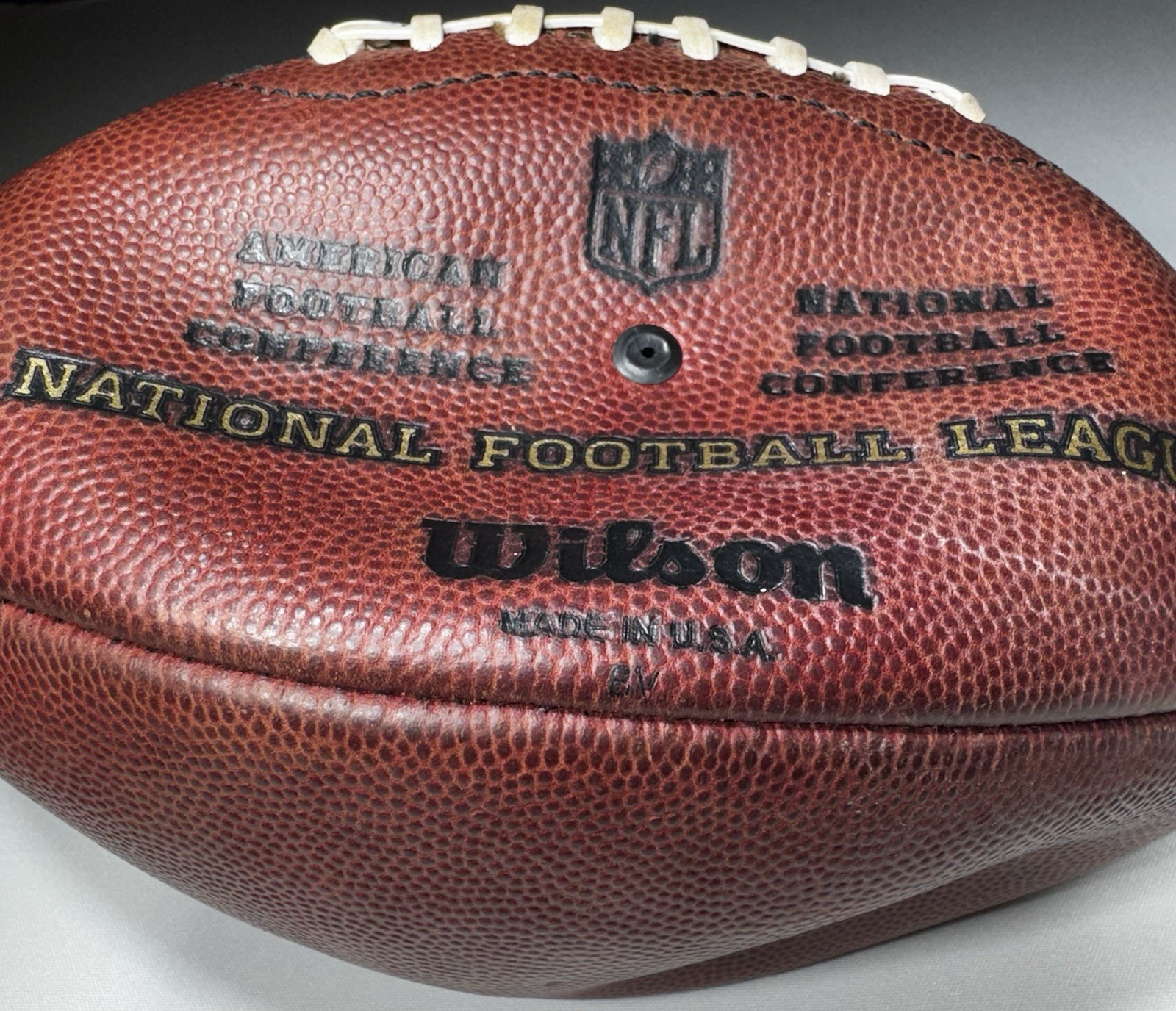 Jaguars Anthony Smith Game Used Career INT #6 12/6/2009 vs Houston Texans