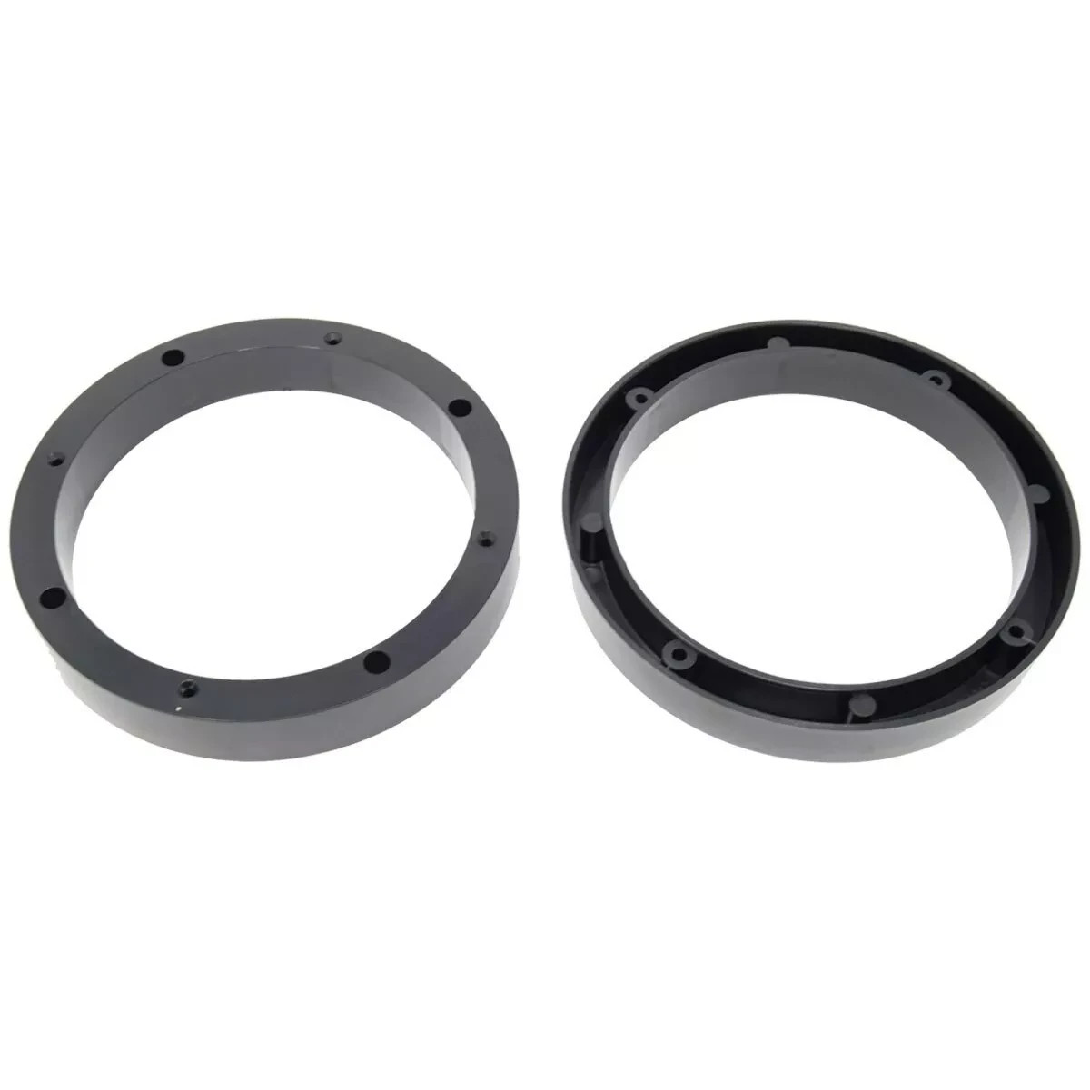 2 Pairs 6.5" inch Plastic Spacer Speaker Rings Custom Mounting Adapter Intall