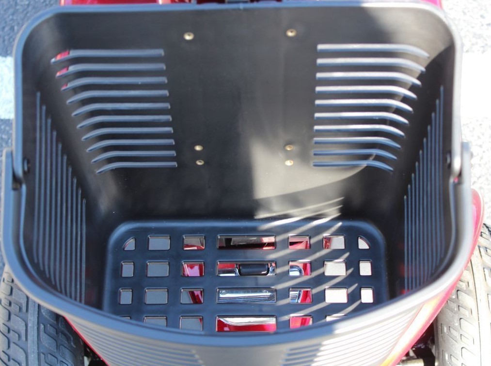 Pride Mobility Black FRONT BASKET for Victory, Go-Go Sport, Pursuit Scooters