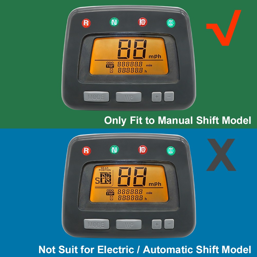 Display for Honda TRX450 FM FE Manual Shift Digital Speedometer 2002-2004