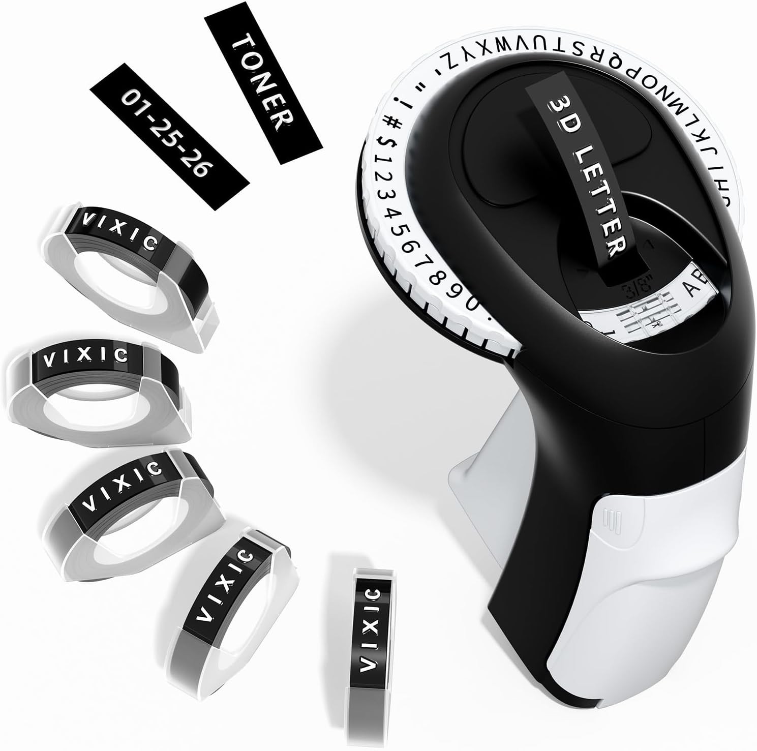 DYMO Embossing Label Maker with 5 DYMO Label Tapes | Organizer Xpress, Pro Label