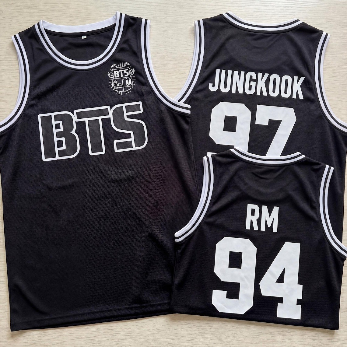 BTS KPOP UNISEX BASKETBALL JERSEY XS-5XL