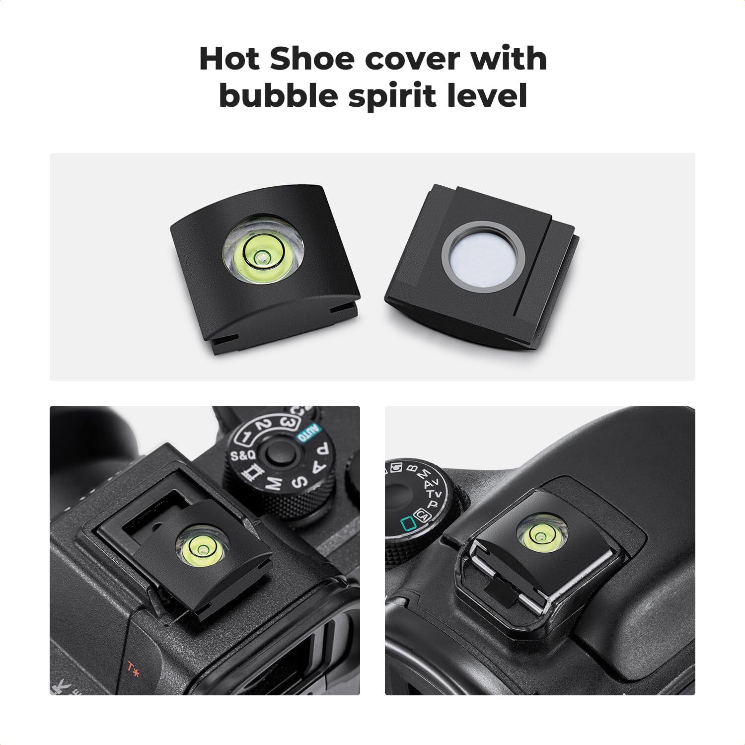 K&F Concept 3x Camera Screen Protector & Hot Shoe for Canon EOS R6 II/R6/R7