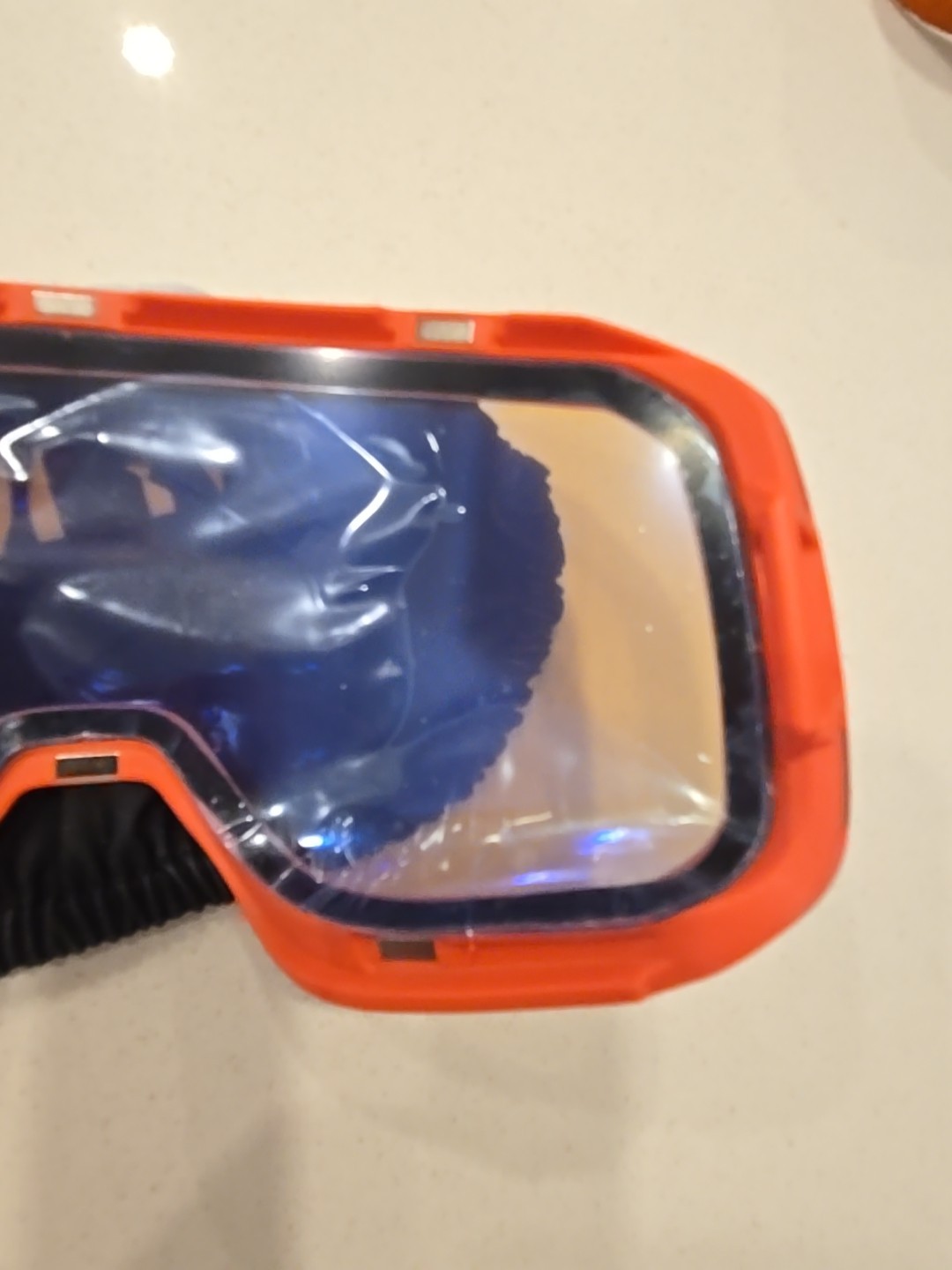 New Smith 4D Mag S Poppy Goggles Chromapop Storm Blue Sensor Lens Red Low Light