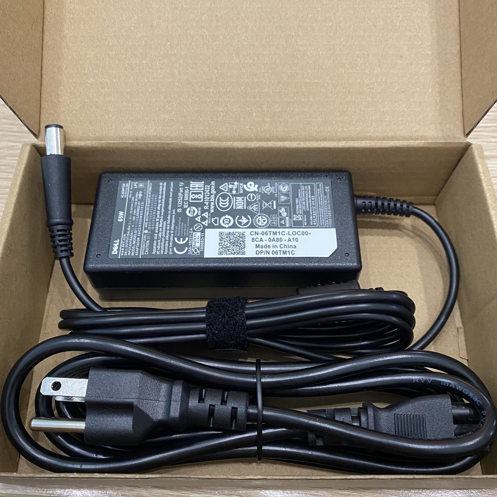 Genuine OEM 65W Dell PA-12 AC Adapter Charger 928G4 06TM1C LA65NS2-01 7.4*5.0mm