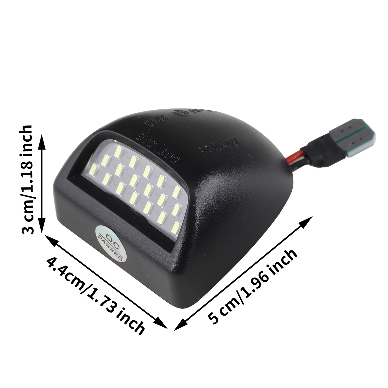 LED License Plate Tag Light Lamp For Chevy For Silverado 1500 2500 3500 1999+