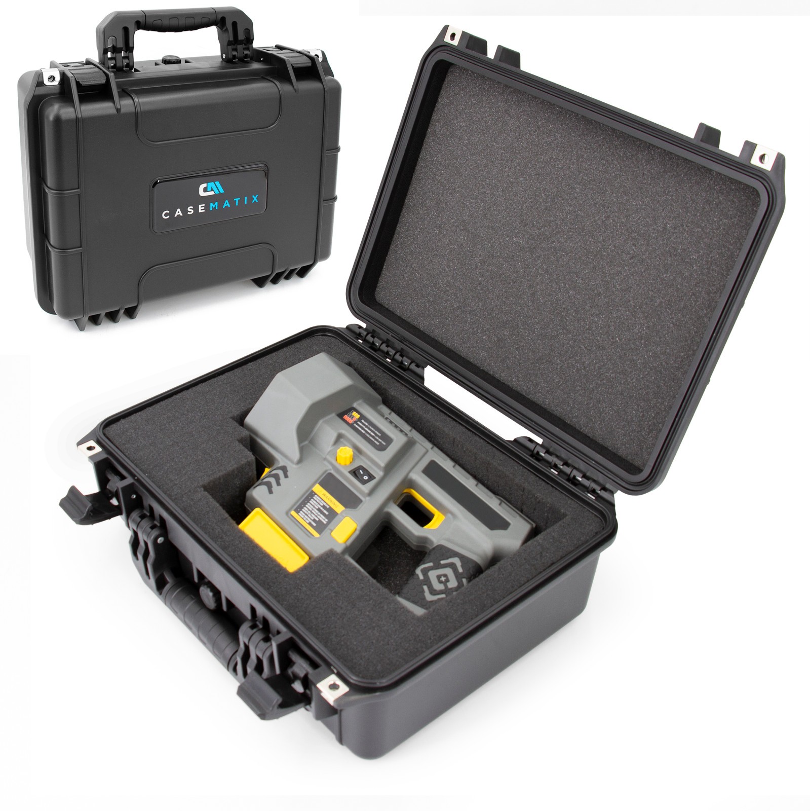 CASEMATIX Hard Case for Caldwell Claycopter Target Launcher Waterproof Case Only