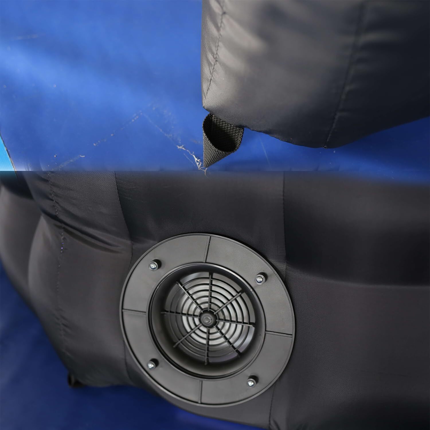 Inflatable Octagonal Photo Booth Enclosure 2 Doors W/LED Light & Blower for Bars