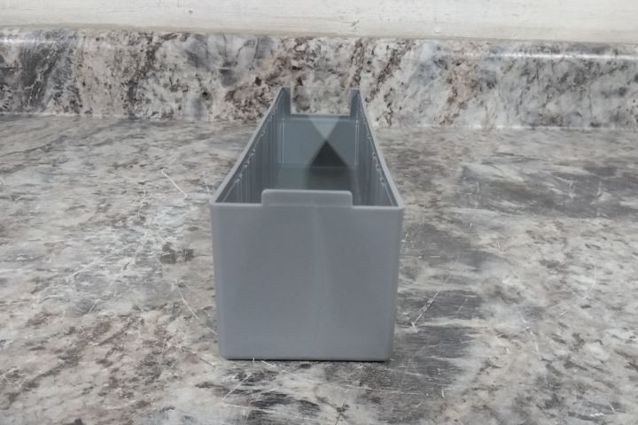 Akro-Mills 20228 56 Pk 10.5625 In Overall Length Gray Shelf Storage Bin