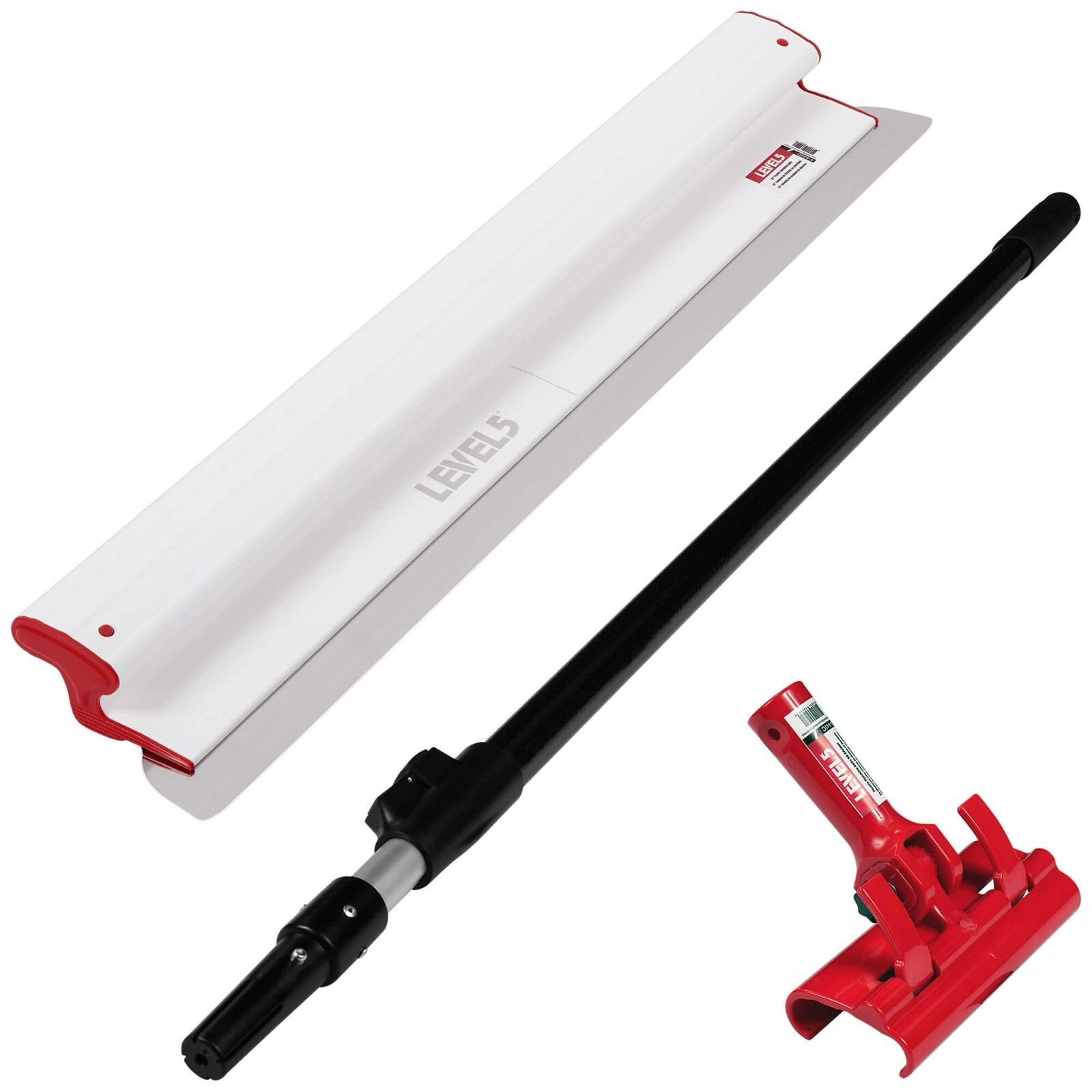 LEVEL5 32" Composite Skimming Blade w/ 48"- 87" Ext. Handle + Adapter | 5-432C