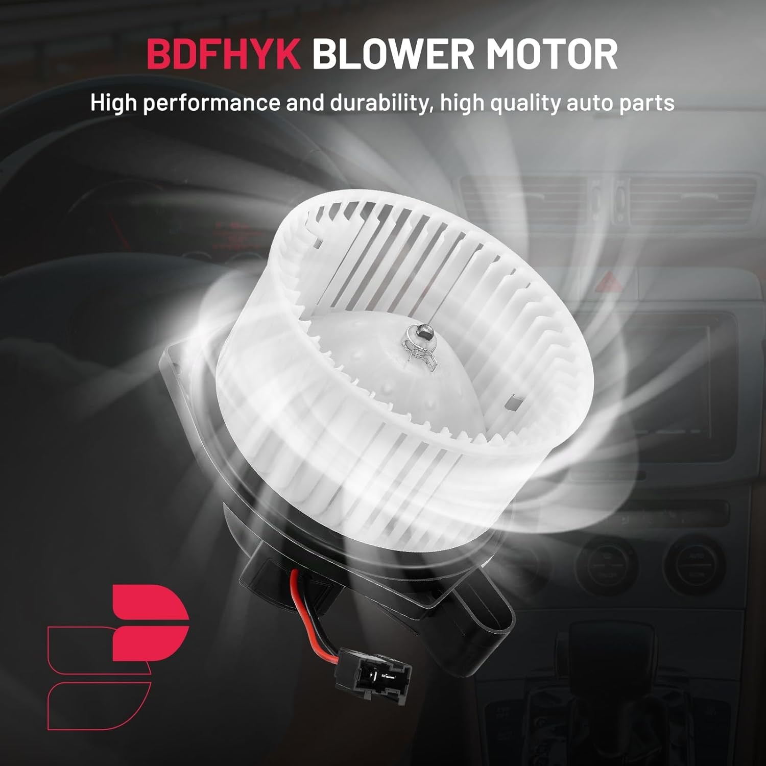 A/C Heater Blower Motor For 2004-2012 Chevrolet Colorado/2003-2006 SSR 15218254