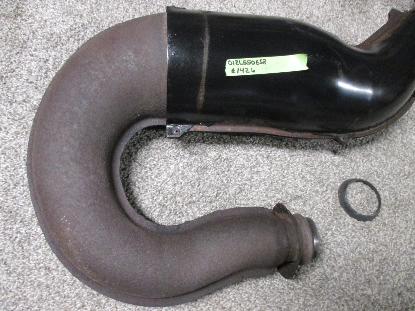 01 Arctic Cat ZL 550 ESR Snowmobile Exhaust Pipe Expansion Chamber